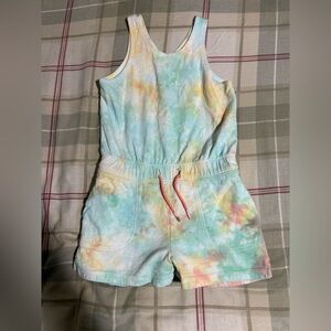 Athleta Kids Pastel Tie-Dye Romper